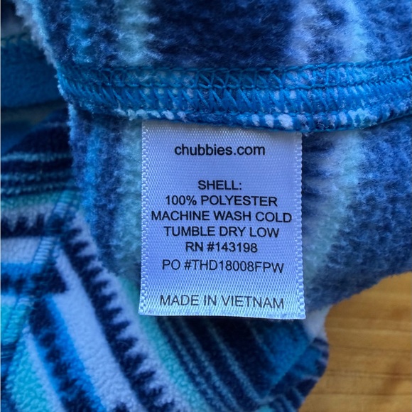 Chubbies Blue Patterned Performance Jacket - Picture 6 of 6